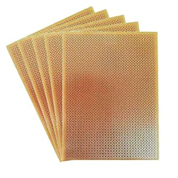 General Purpose Printed Mini Zero PCB Circuit Board for Electronics Projects and Experiments (2, 10 CM X 15 CM)-image-45
