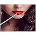 AKStore 100 Pcs Disposable Lip Brushes Make Up Brush Lipstick Lip Gloss Wands Applicator Tool Makeup Beauty Tool Kits