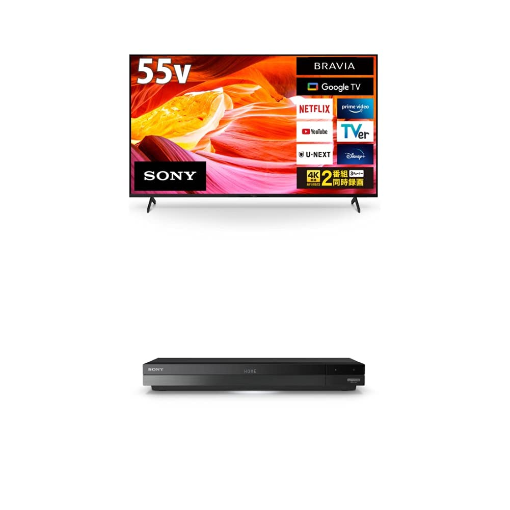 Amazon.co.jp: 【セット買い】ソニー 55V型 4K 液晶 テレビ ブラビア