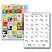 Armenian Alphabet Kids Educational Poster - 2pack set (Pictorial Poster & Manuscript Writing Poster) 18