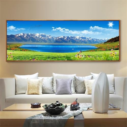 Kit broderie peinture diamant paysage à offrir pour un loisir créatif
