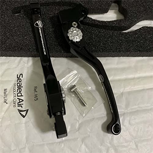 Crazy Metalman Billet Brake And Clutch Levers Compatible For Ducati Hypermotard 821 939 Up To 2016 96180401A #TOP6