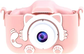 Kids Digital Camera Kids Mini Cartoon Camera Inch LCD Screen Creative DIY HD Digital Action Camcorder Rechargeable Waterproof Anti-Drop Digital Camera Boys Girls Birthday Gifts for Outdoor Pink Kids Digital Camera Kids Mini Cartoon Camera Inch LCD Screen Creative DIY HD Digital Action Camcorder Rechargeable Waterproof Anti-Drop Digital Camera Boys Girls Birthday Gifts for Outdoor Pink