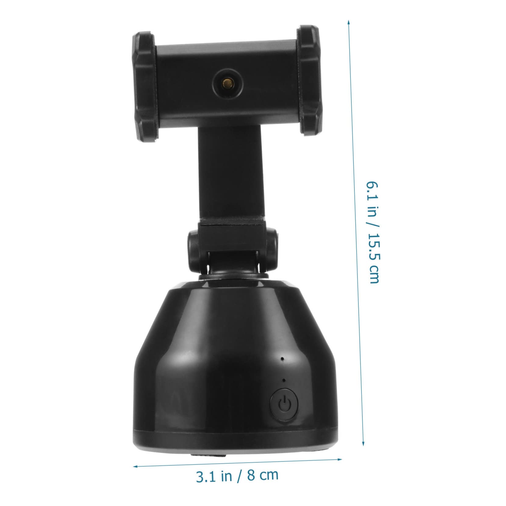 Gimbal per Smartphone Rotazione con Rilevamento per Streaming e Videochiamate Intelligente per Registrazioni e Sport Outdoor