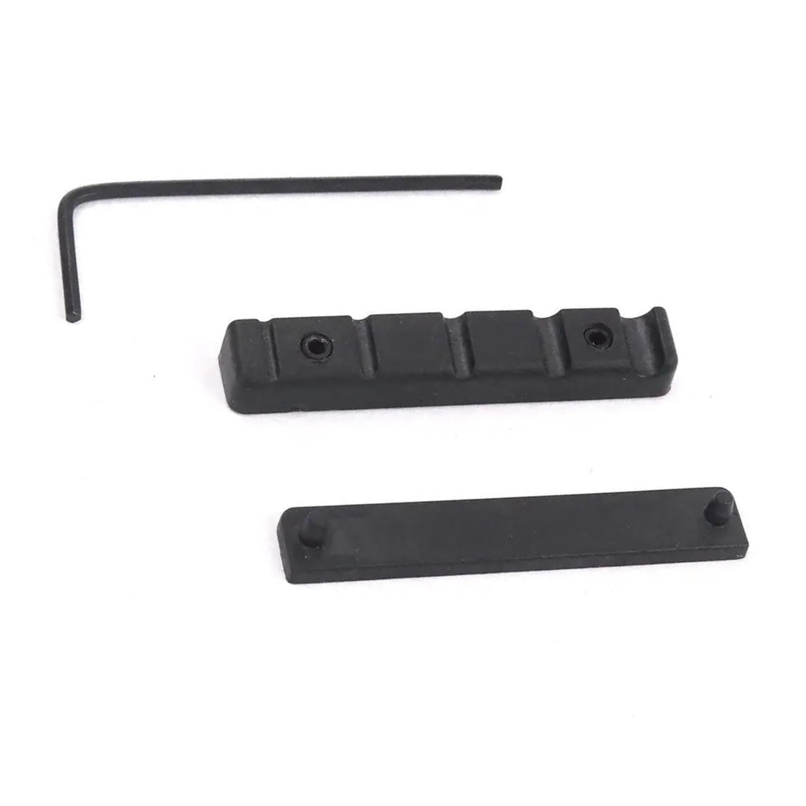 43mm Zestaw Akcesoriów Do Gitary Basowej Z Nakrętką Kostną Części Konserwacyjnych Instrumentów Muzycznych | Nakrętka gitarowa(5 String)