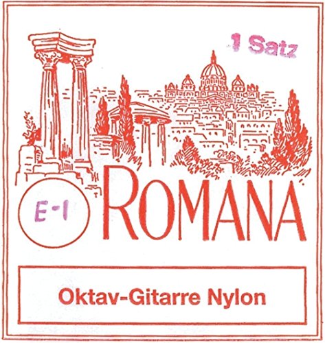 Romana Octave Guitar Strings Set Nylon, silver