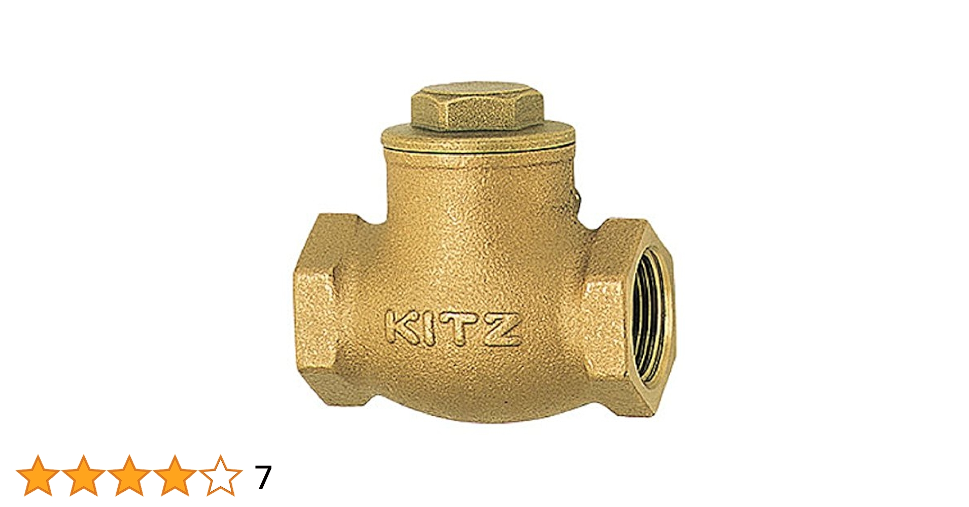 Amazon.co.jp: KITZ Swing Chucky Valve Type 125 #2 R50A : DIY