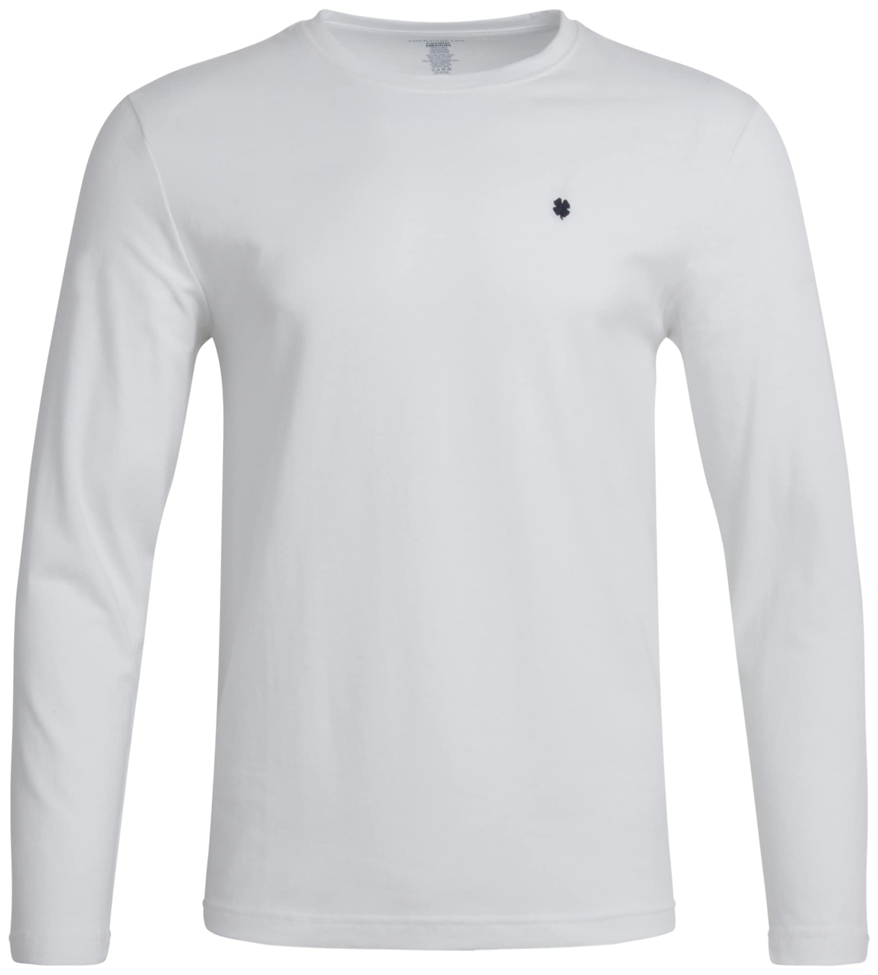 Lucky BrandMen's Long Sleeve Tee - Soft Cotton Stretch Casual Crewneck Pullover - Men's Lightweight Long Sleeve Shirt (S-XL)