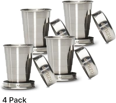 Mizu SHOT GLASS - Stainless - 4 Pack