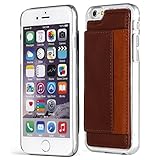 iPhone 6S Case, Aceabove [KICKSTAND][Dark Brown] Slim Protective Leather Wallet Cover Case with Stand Feature and Credit Card wallet case for Apple iPhone 6 (2014) / iPhone 6S (2015)