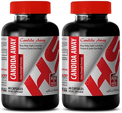 Oregano Leaf Extract – Candida Away Complex 1175 MG – Improve Digestive Function (2 Bottles)