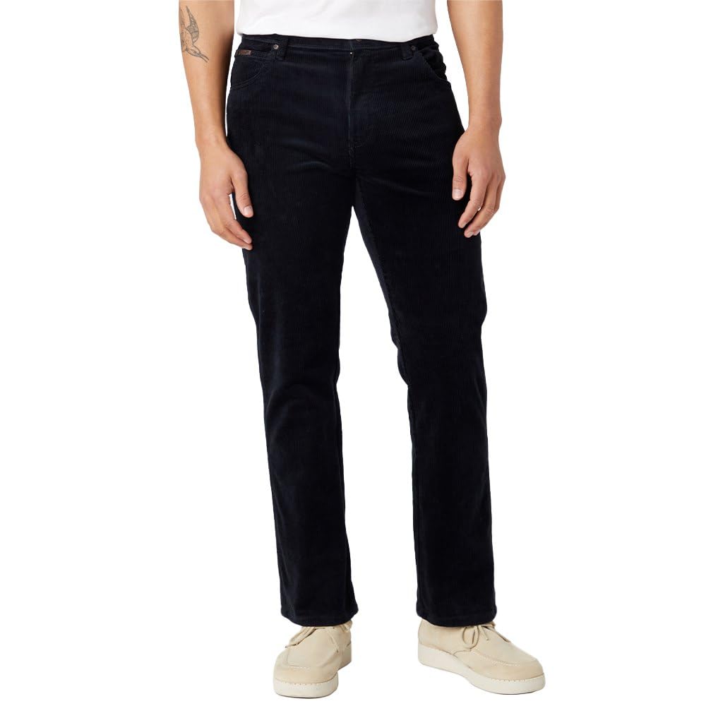 Wrangler Men's Real Black Texas Jeans, 44W / 32L