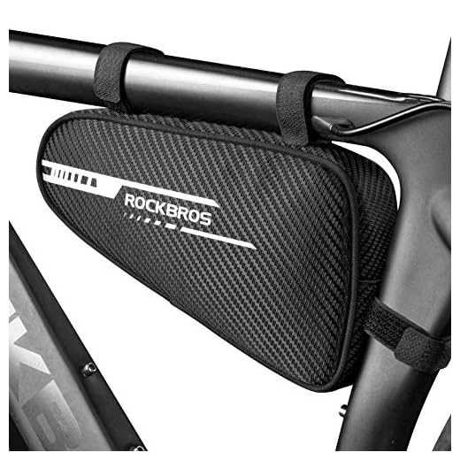 ROCKBROS Bike Frame Bag 1.2L Bicycle Triangle Storage Pouch Cycling Pack