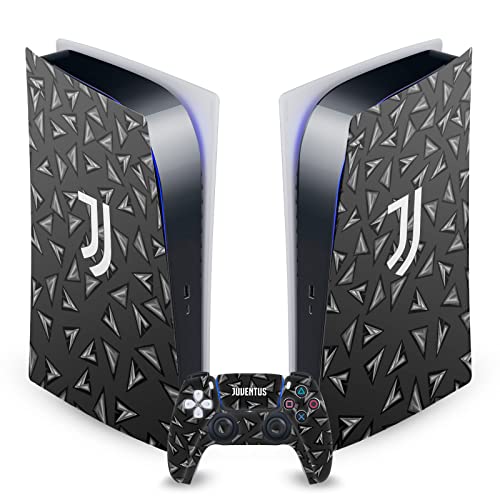 Plaque frontale autocollante Juventus pour PS5 Digital et manette à motif géométrique