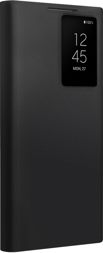 Custodia per Cellulare in Pelle per Samsung Galaxy S24 Ultra. Flip/Fondina/Addormentato/Riattiva. Cover di Protezione Intelligente per Samsung S 24 Ultra