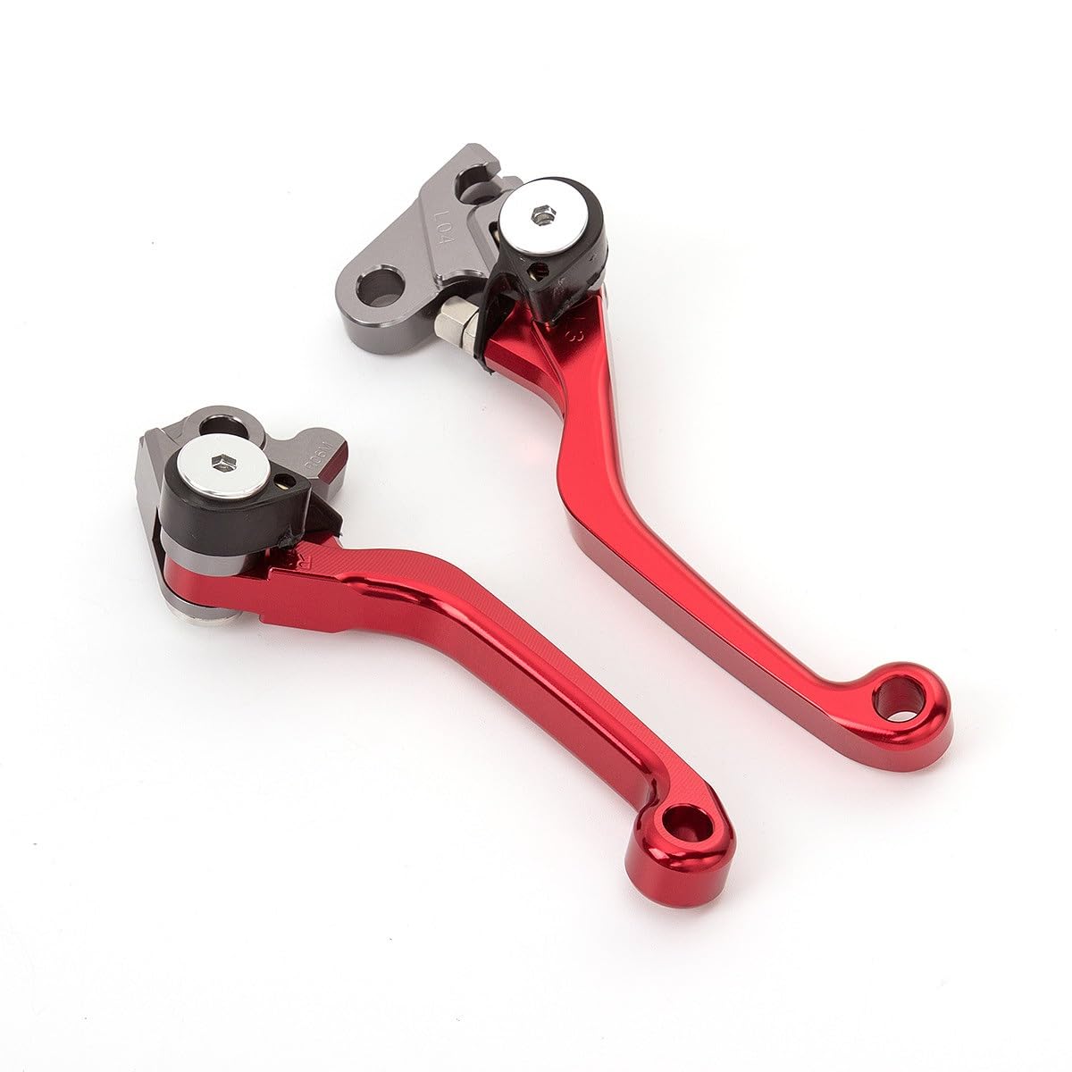 Zhannuobhd Red Brake Clutch Lever For Cr80r For Cr85r 1998-2007 For Cr125r For Cr250r 1992-2003 Accessories Cnc Pivot Dirt Bike Brake Clutch Lever(Red)