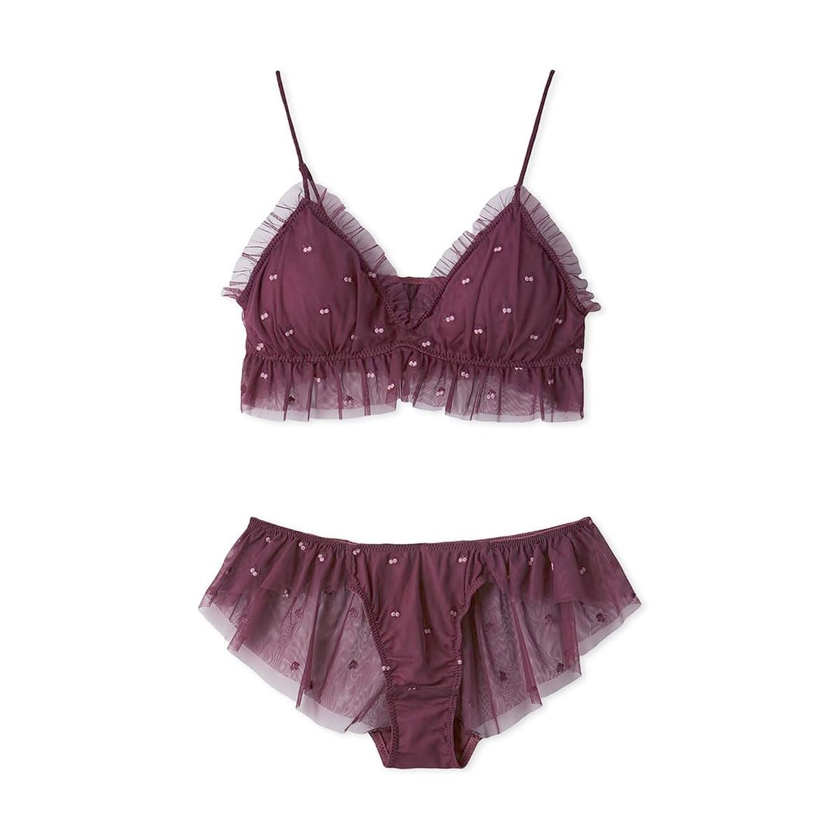 ジェラートピケ♡チェリー柄セットアップ ジェラートピケ♡チェリー柄セットアップ