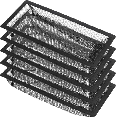 Floor Register Cover Trap, Floor Air Vent Cover Screen for Home, 5 Pack