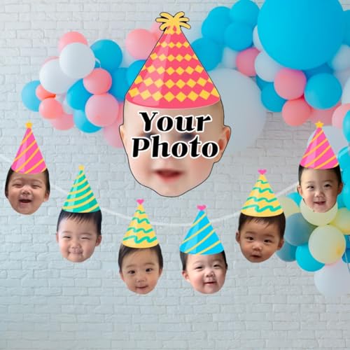 Custom Birthday Banner With Photo | Personalized Birthday Banner ...