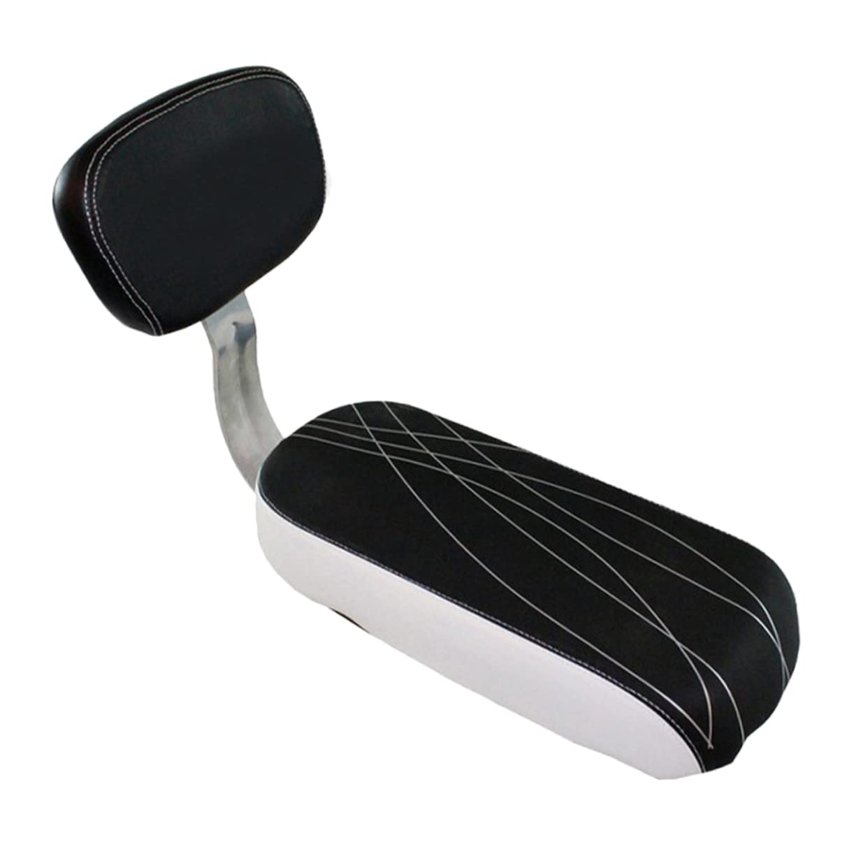 BESPORTBLE Asiento De Bicicleta Ciclismo Portabicicletas Cojín De Asiento De Bicicleta Portal Bolsa De Manillar Asiento De Bicicleta para Asiento De Bebe PU Black