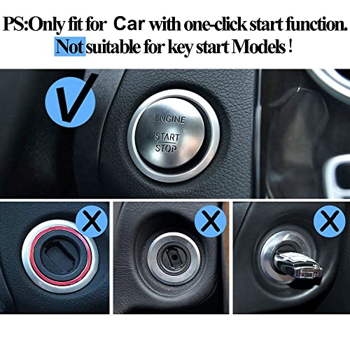 Interrupteur De Démarrage Bouton Start/Stop Pour Mercedes Classe C, E, GLK, Etc. - Référence 2215450714 - 4