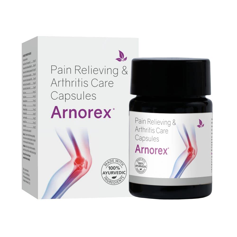 Arnorex Ayurvedic Pain Relief – 10 Capsules (Pack of 1)