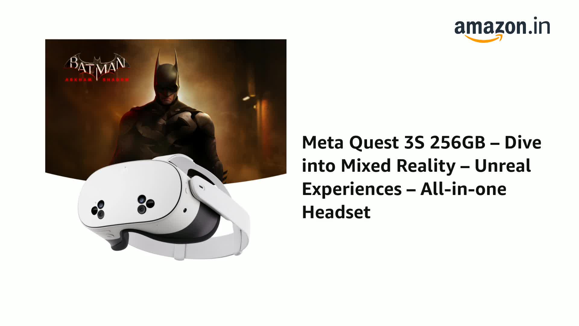 新品未開封  Quest 3S 256GB Meta Quest 3S 256GB [複合現実の世界に飛び込もう /ありえない