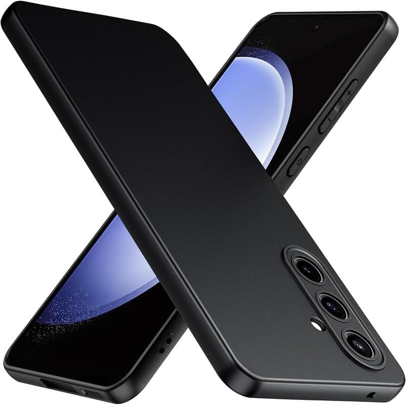 Case Ultra-Thin Slim Fit Phone Cases Soft Flexible TPU Matte Finish Coating Light Protective Back Cover for Samsung Galaxy S24 Plus – Black Case Ultra-Thin Slim Fit Phone Cases Soft Flexible TPU Matte Finish Coating Light Protective Back Cover for Samsung Galaxy S24 Plus – Black