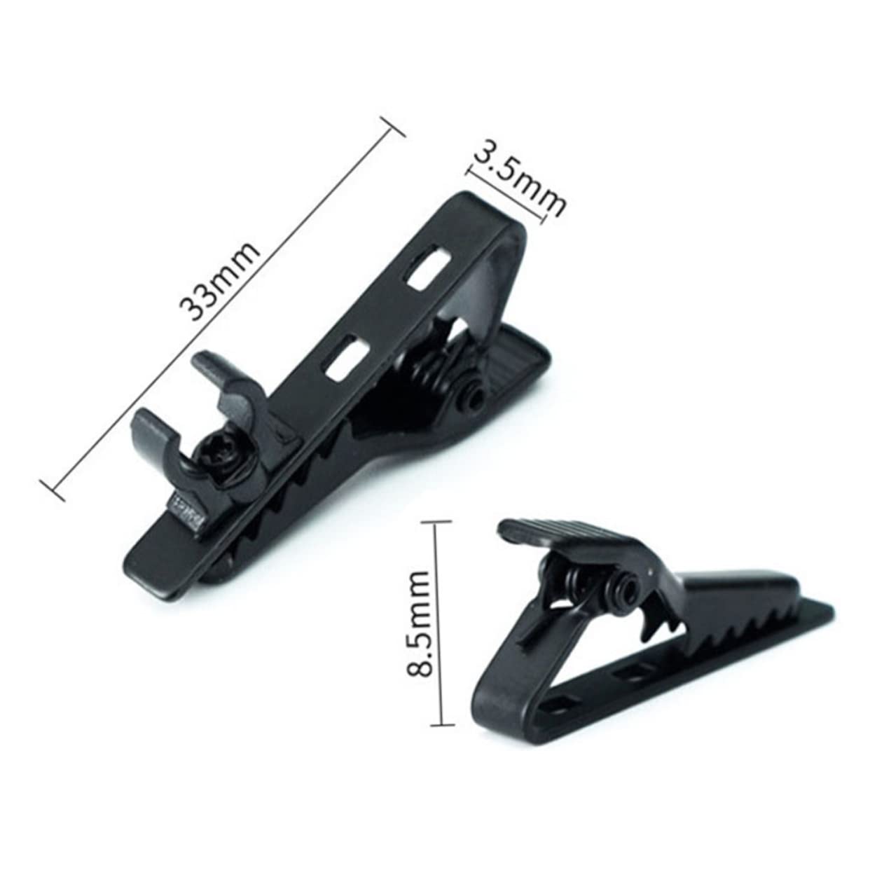 SHOWERORO Support De Microphone Ergonomique Réglable Pince De