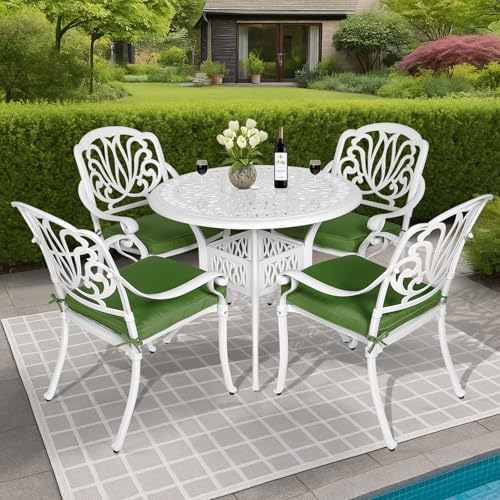 MEETWARM 5-Piece Cast Aluminum Set