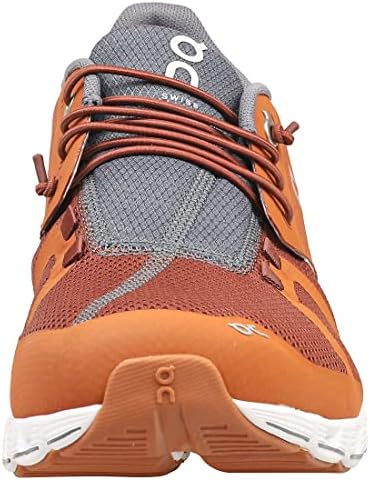 ON Running Mens Cloud Synthetic Textile Russet Cocoa Trainers 8.5 US | Image 2
