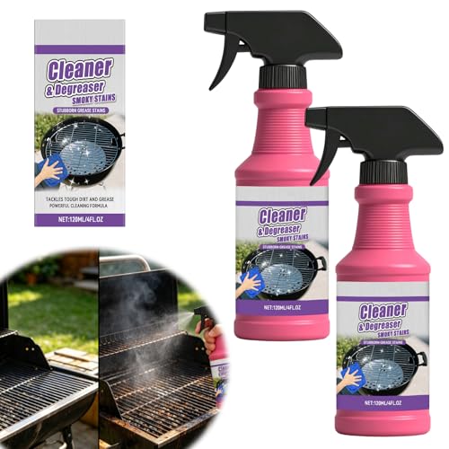 Fast Acting Heavy Duty Grill Degreaser Spray, Multi Functional Grease