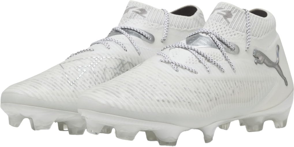 Puma Mens Future 8 Ultimate Firm Ground Soccer Cleats - White - Size 8 M