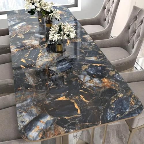 Image of WALLVEAR PE Foam Marble Wall Panel Sheet Pack of 36 | Self Adhesive DIY | 3mm Thickness | 4 Sq.Ft Coverage | Waterproof & Scratch Resistant | Easy Peel & Stick Installation Home, Office, Hotel Decor