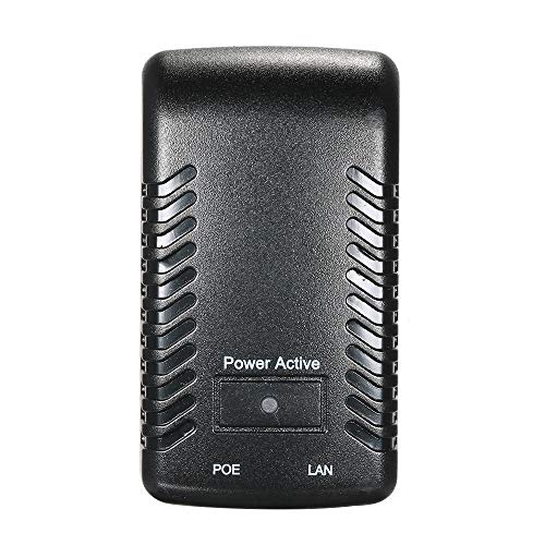 QKP DC48V 0.5A 15.4W POE Injector Ethernet Power Supply Adapter For IP Camera IP Phone