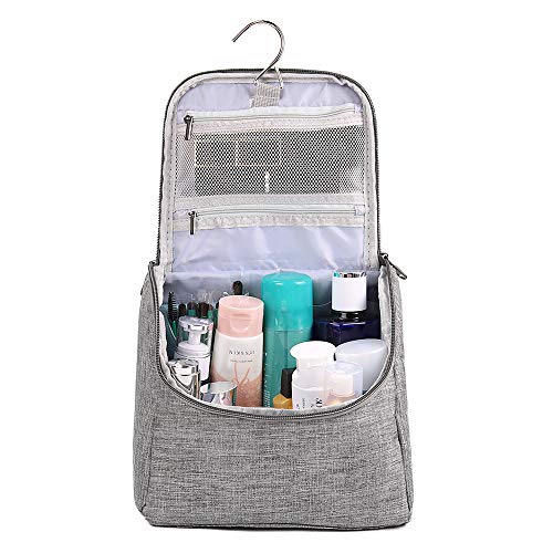 Hanging Toiletry Bag for Men Women Waterproof Cosmetics Makeup and Toiletries Bag for Travel