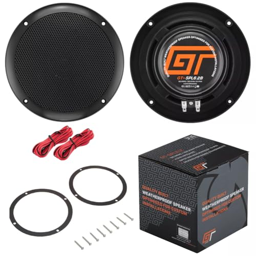 Haut-parleurs Nautique Full Range 4 Ohm Noir Bass Face GT