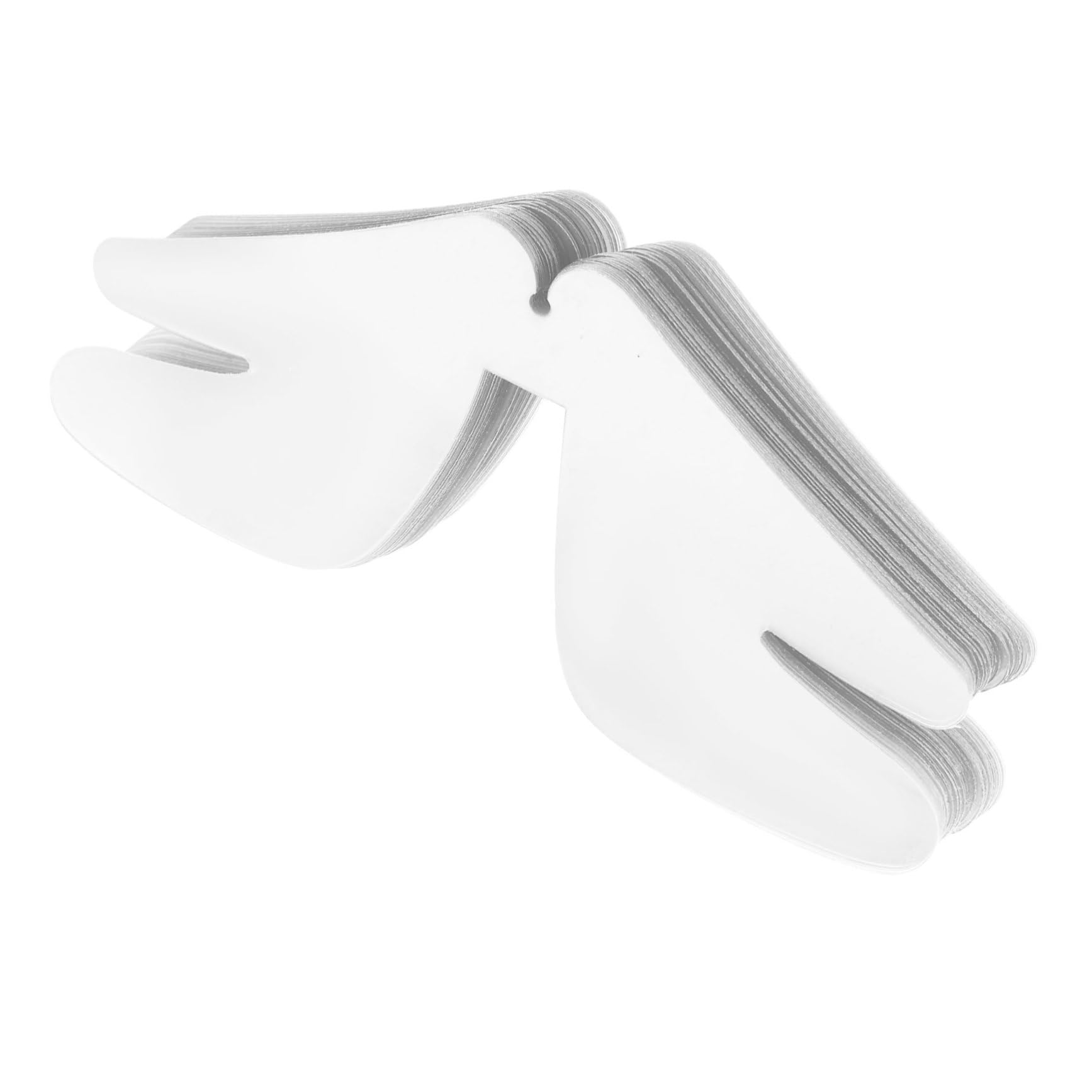 Holibanna Collarín De Plástico Camisa De Vestir De Cuello De Los Hombres Inserciones De Cuello De Camisa Para Mujer Moldeador De Cuello De Camisa El Plastico