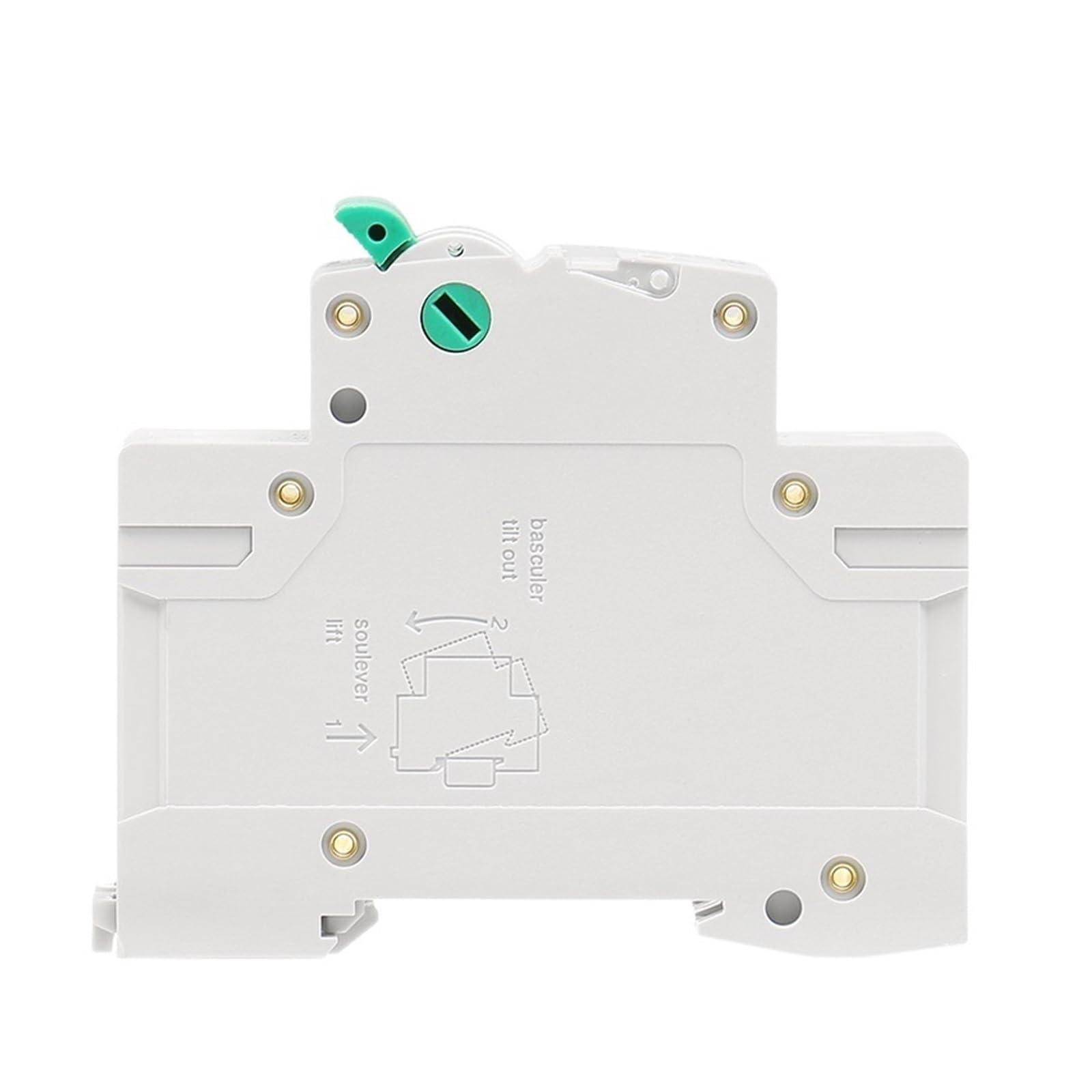 1PCS GYH8 Rail Interruttore di Isolamento a 4 Poli 400V Interruttore Principale 63A 100A 125A Interruttore Automatico di Isolamento(125A)
