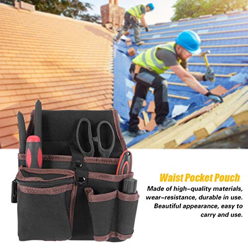 Bolsa de armazenamento de ferramentas à prova d'água, bolsa de cintura, acessório de carpinteiro pr