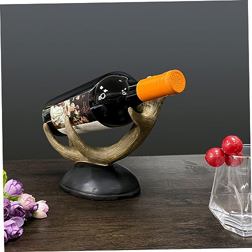 Soporte para botellas de vino y decoración de resina miniatura 4
