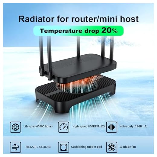 GSCOLER X3 Ultra Quiet USB Cooling Fan