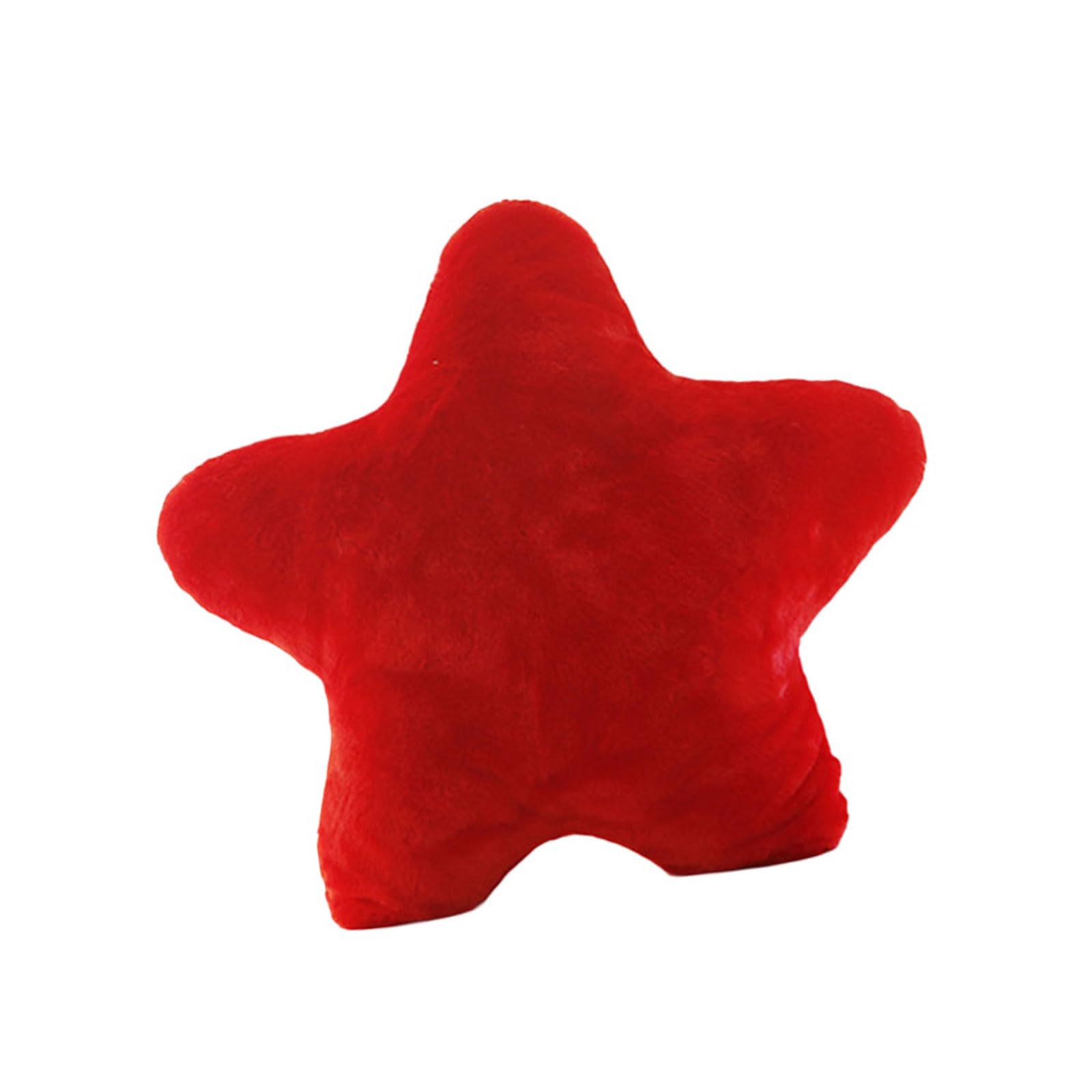 Msioytog Five Pointed Star Pillow Dolls Throw Soft Stuffed Toy Soft Plushies Bedhead Home Sofa Decoration Brithday Christmas Five Pointed Star Throw Pillow