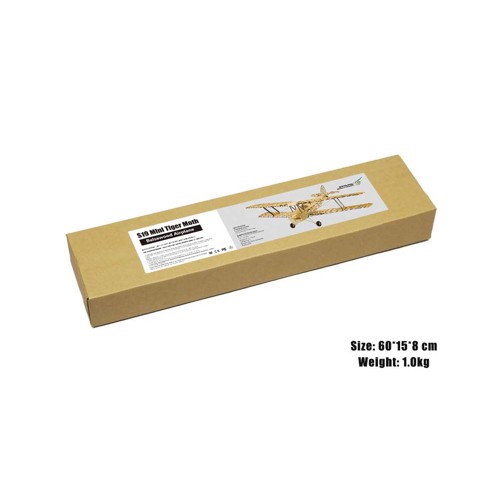 Dancing Hobby S1901 Balsa Wood Electric Airplane Kit, Large 980mm Wingspan for Friends and Families DIY Assembly - Image 6