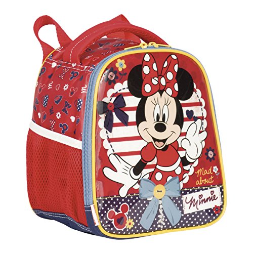 Kit Mochila Infantil Minnie 18X 3D Lancheira Estojo Sestini