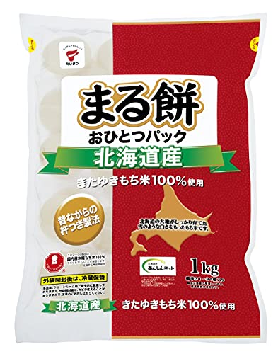 たいまつ食品 北海道まる餅 おひとつパック 1000g