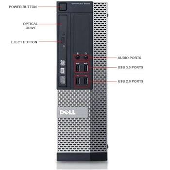 その他 Dell english pc Dell OptiPlex 5060 SFF PC, Core i3 8th Gen, 8GB RAM, 256GB