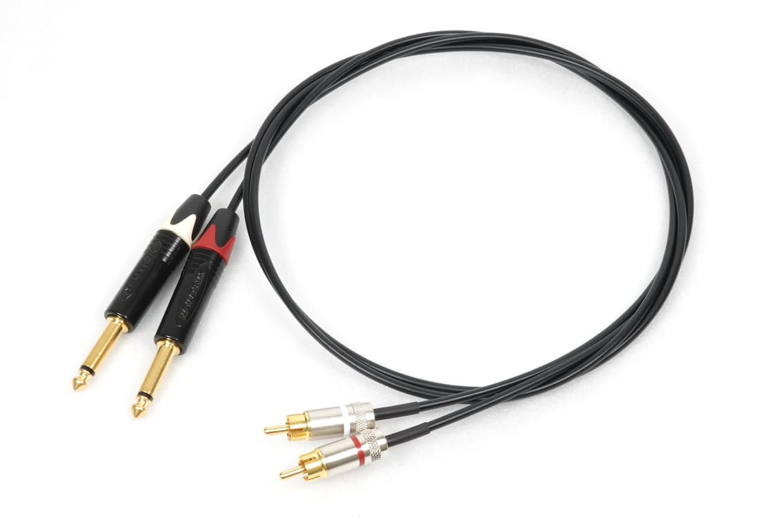 MOGAMI モガミ 2803 02010-02 NEUTRIK ProFi Mogami 2803 with KLE Pure 22 Harmony RCA Plugs High-End