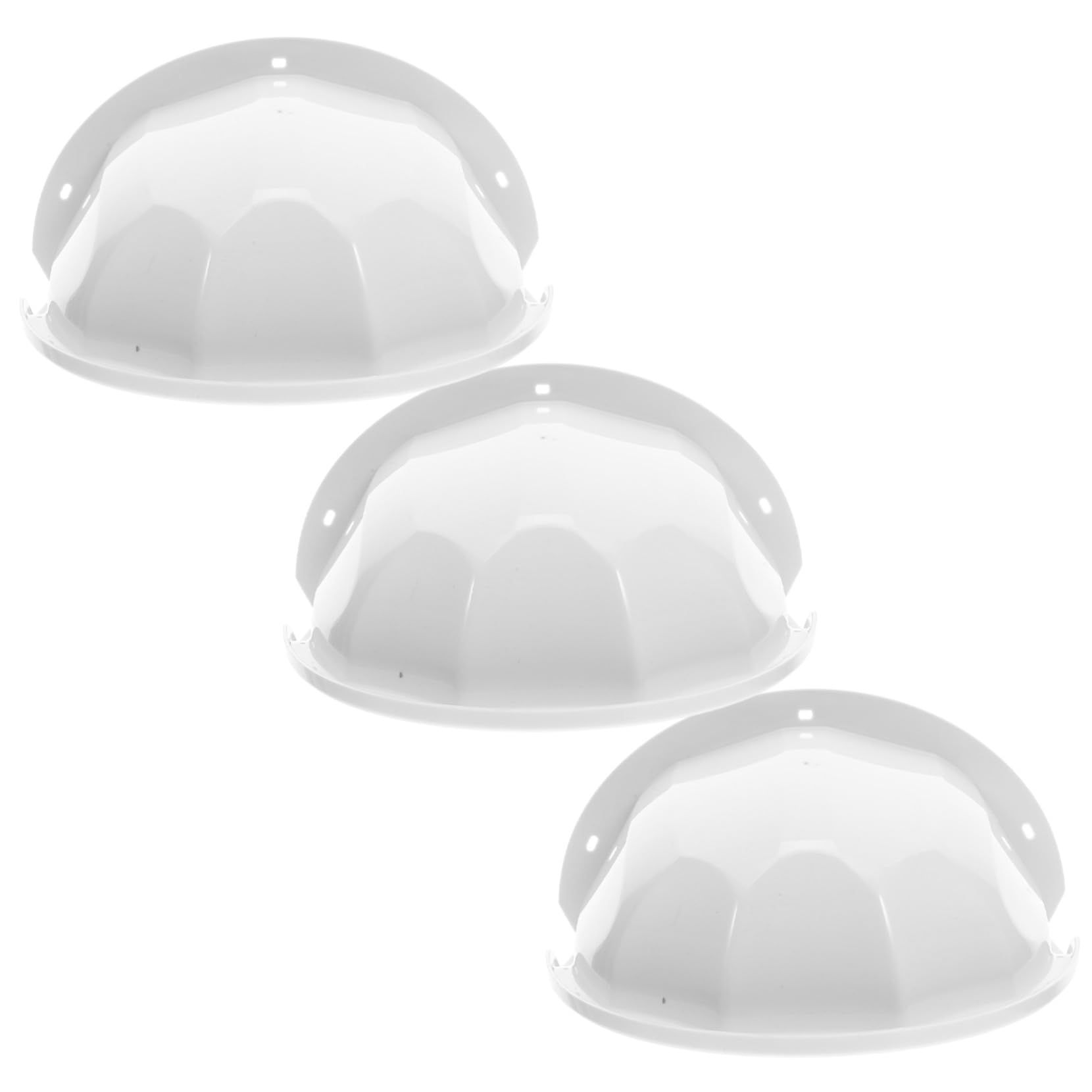 3 Stück Wetterfeste Outdoor Kamera Schutzabdeckung aus Kunststoff Kompatibel mit Dome und Bullet Kameras Regendicht Staubgeschützt und Sonnenabweisend Rostfrei für Industrie und