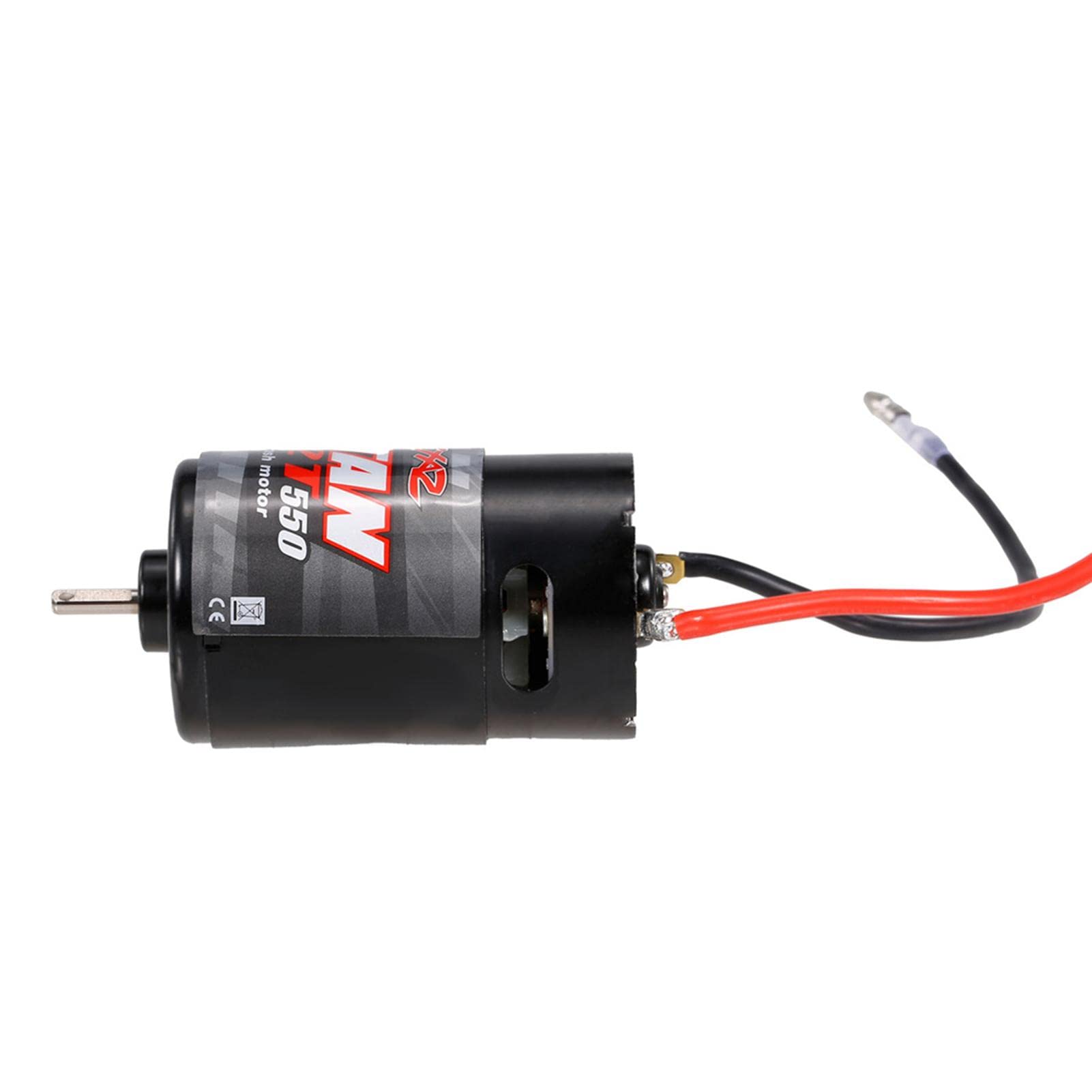 TITA-DONG Moteur RC 55T 550 Moteur Brossé Moteur de Haute Précision à Faible Bruit Compatible avec Axial SCX10 AXI03007 JL 90046 1/10 Pièces de Mise à